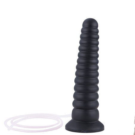 10.24'' Squirting Silicone Dildo ower shape Anal toy with KlicLok System