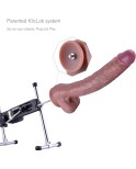 Hismith 15,6" ultralanger Silikondildo mit 12,6" einführbarer Länge und KlicLok-System