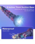 16" Extra Long Realistic Dildo, 4" Thick, Giant Silicone Plug with Suction Cup